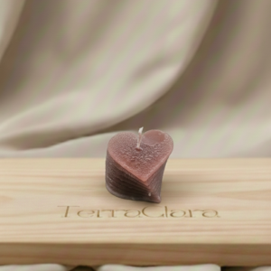 Vela de corazón Color Rojo