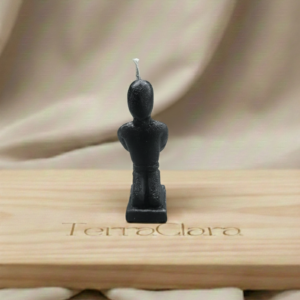 Vela Arrodillado Color Negro